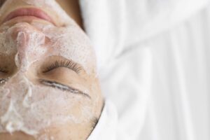 geles exfoliantes piel