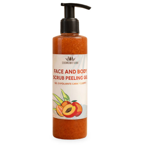 Gel exfoliante facial y corporal