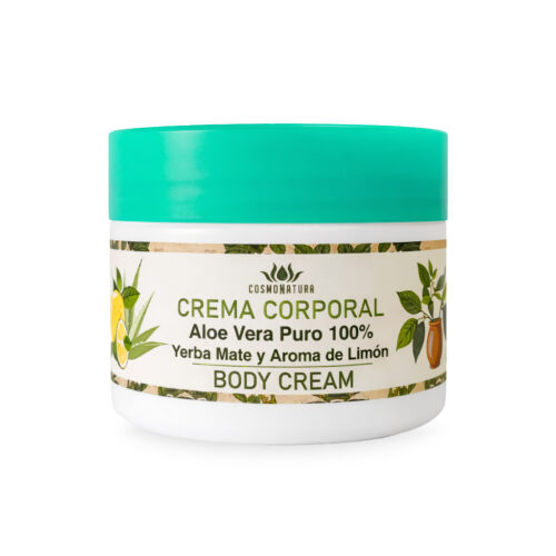 Crema Corporal Aloe Vera 100% Yerba Mate y Limón