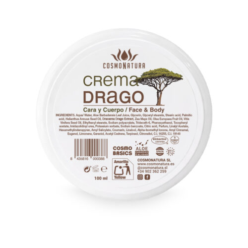 Aloe Vera and Dragon's Beard Facial Cream, 99% natural ingredients