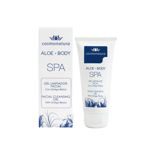 Gel limpiador facial con ginkgo biloba