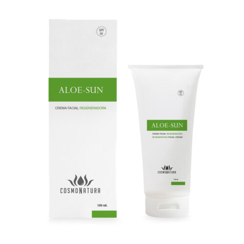 Aloe-Sun crema facial regeneradora FPS 50