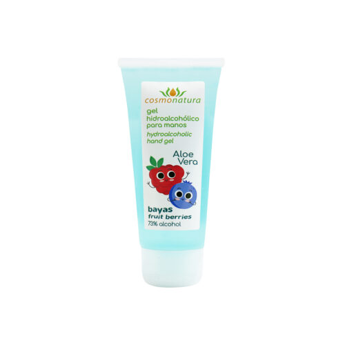 Gel hidroalcohólico para manos con Bayas