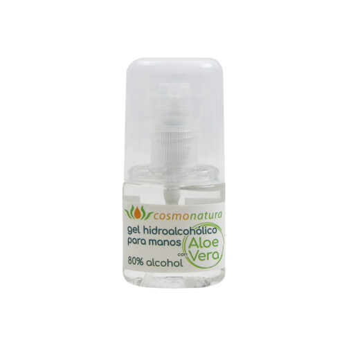 Gel hidroalcohólico para manos con Aloe Vera