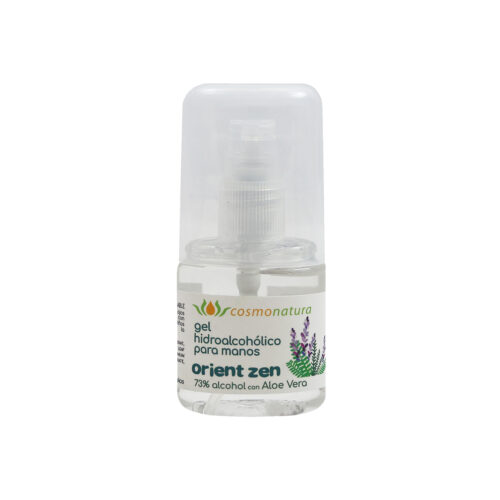 Gel hidroalcohólico para manos con Orient zen